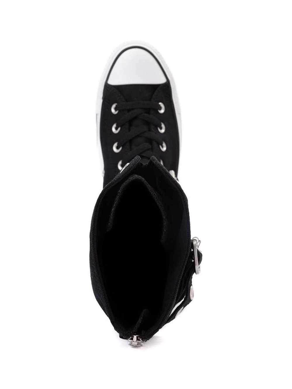 Converse Chuck Taylor All Star XX-Hi Straps & Buckles Sneaker - Black - Picture 6 of 10